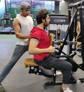 Kartik Aaryan With Praveen Nair